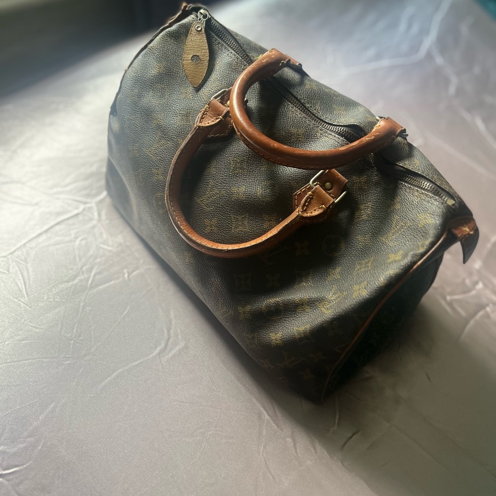 Louis Vuitton bag Brown and Tan Monogram Duffel Bag